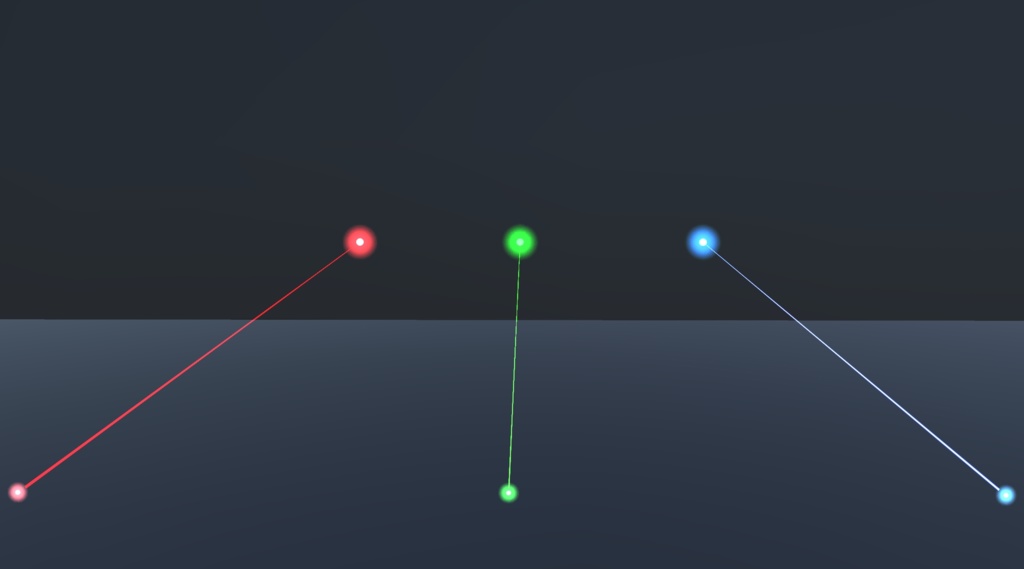 【Unity / Free】Laser Particle 3色セット(無料)