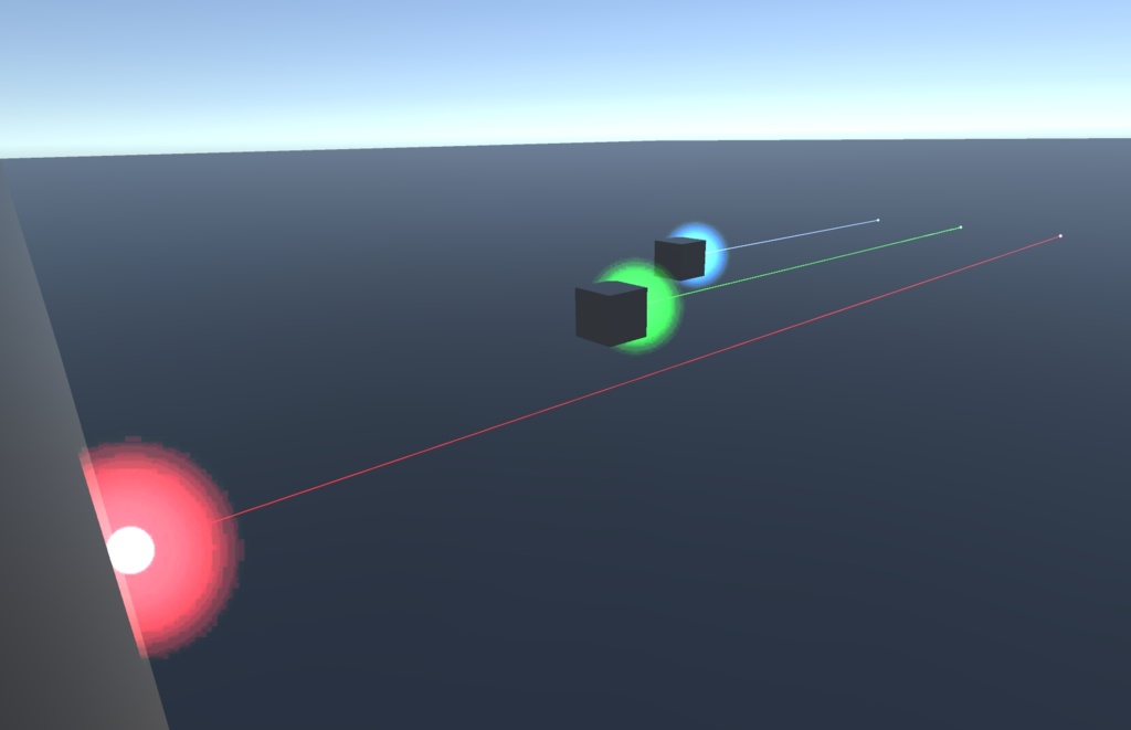 【Unity / Free】Laser Particle 3色セット(無料)