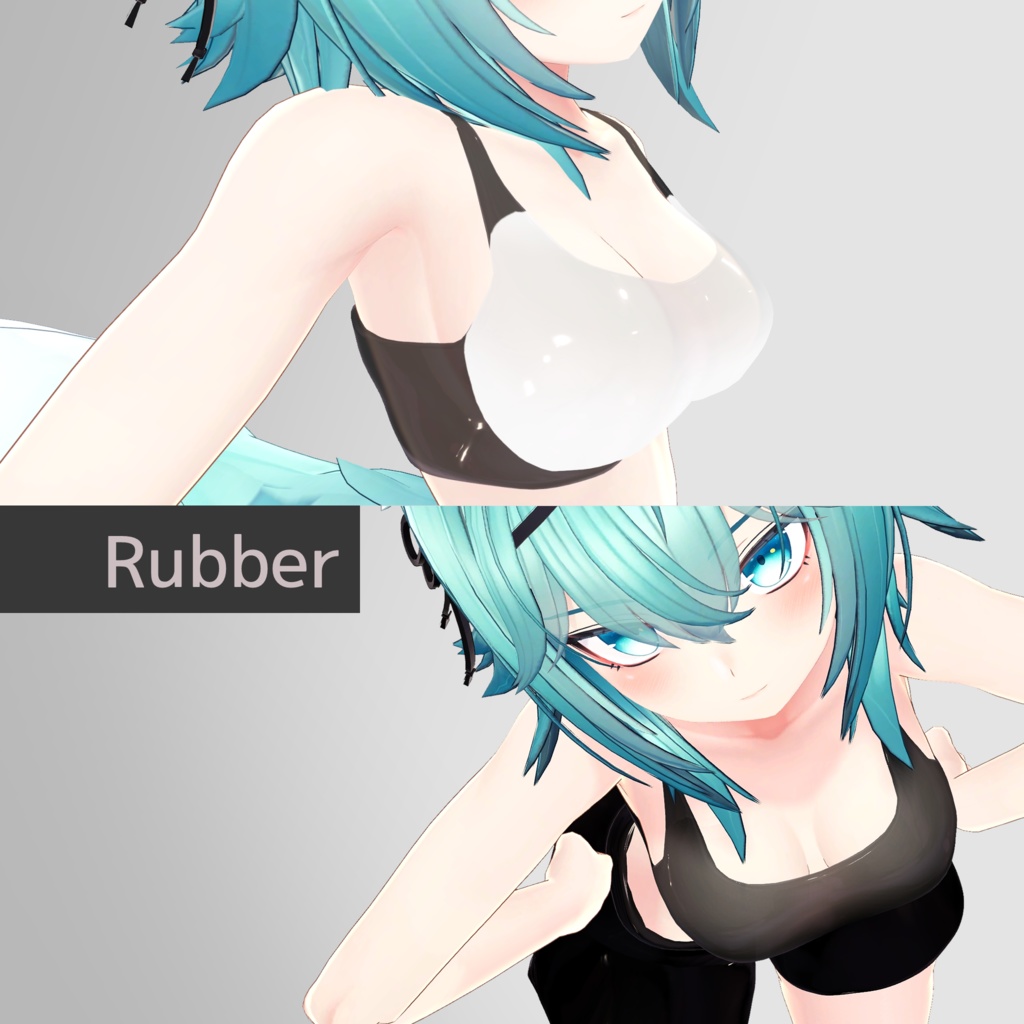 【4アバター対応】スポーツウェア コーデセット(VRChat想定)