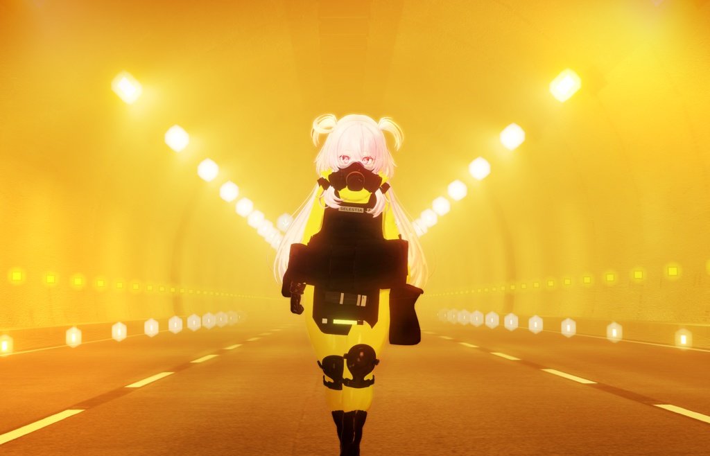 【3アバター対応】CBRNE防護装備一式(VRChat想定)