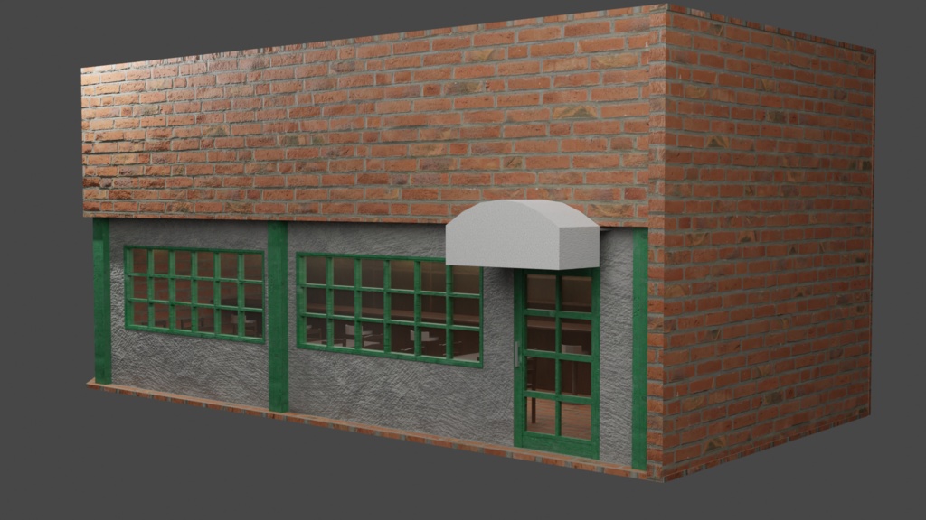 【3Dモデル】Cafe カフェ