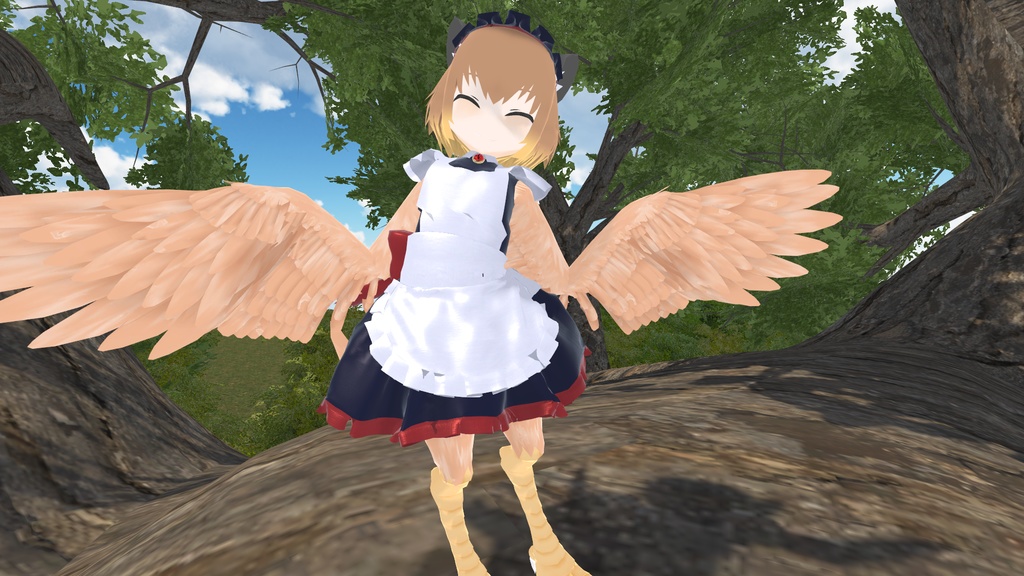 はぴねこ(メイド服)