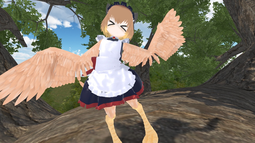 はぴねこ(メイド服)