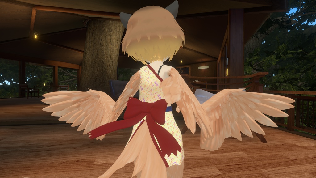 はぴねこ(和服)