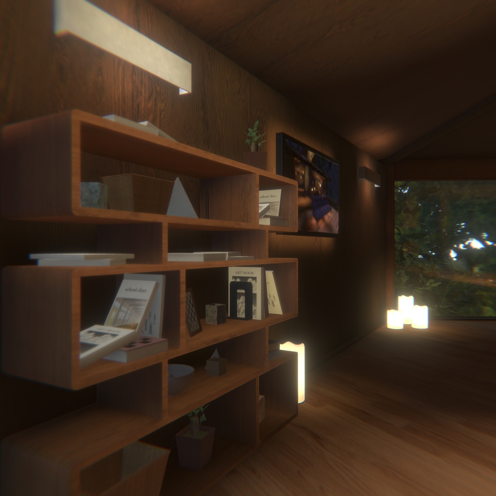 【VRC向けワールド】Tree house: Nest【VCC対応済み】