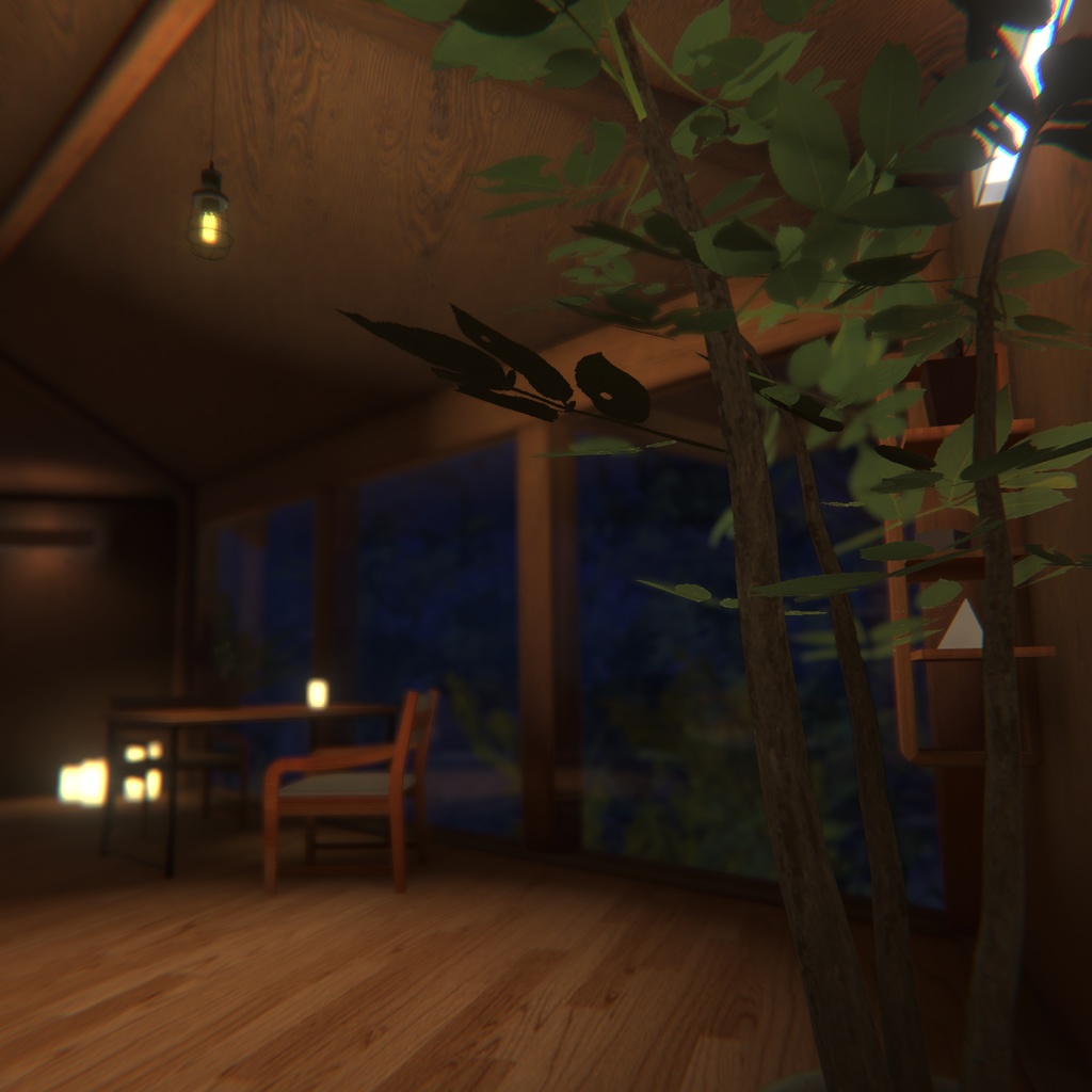 【VRC向けワールド】Tree house: Nest【VCC対応済み】