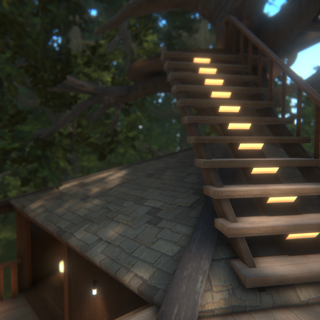 【VRC向けワールド】Tree house: Nest【VCC対応済み】