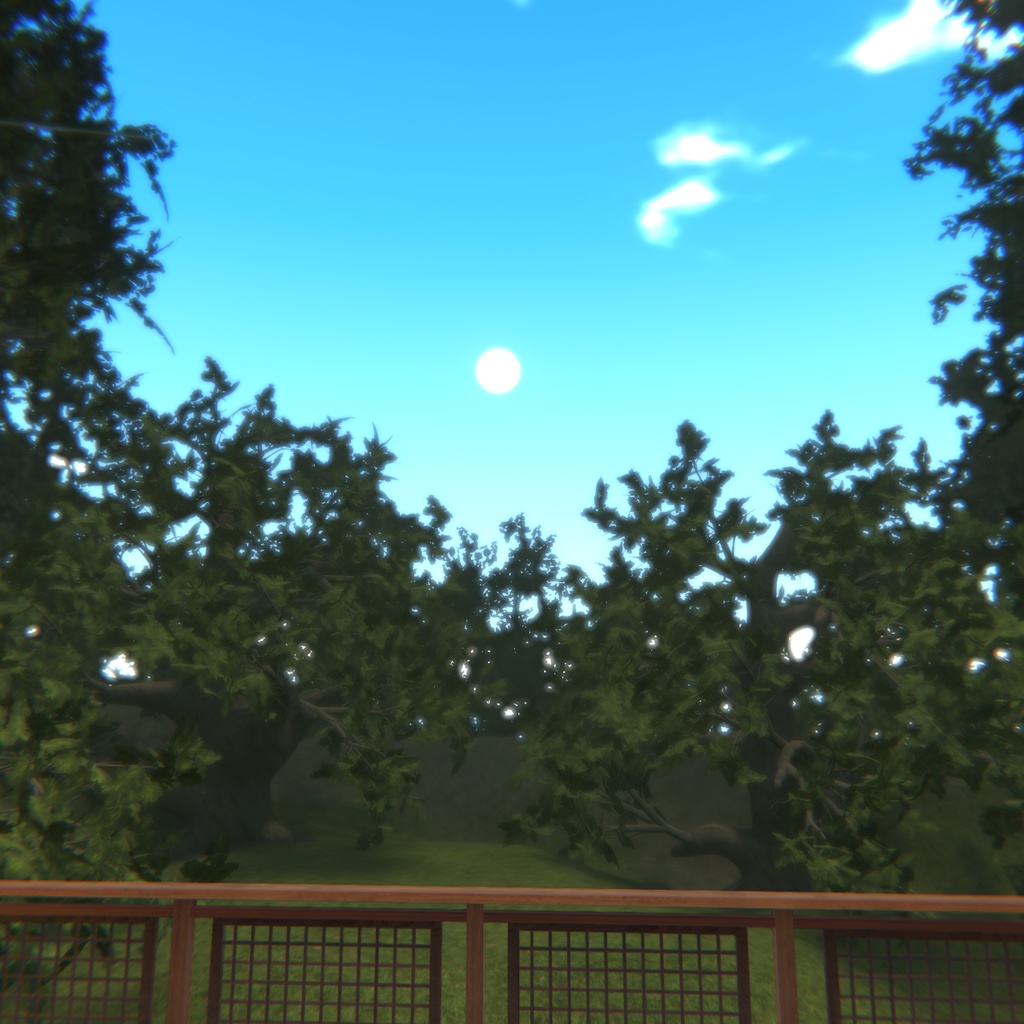 【VRC向けワールド】Tree house: Nest【VCC対応済み】