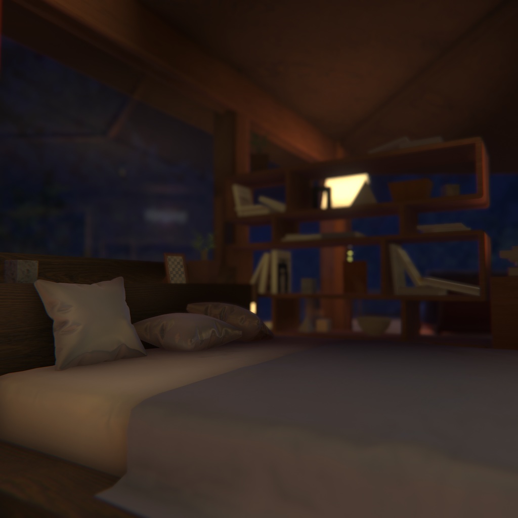 【VRC向けワールド】Tree house: Nest【VCC対応済み】