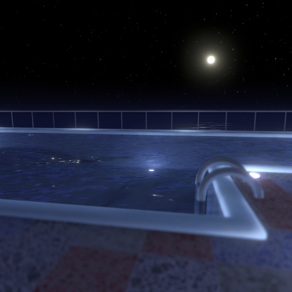 【VRC向けワールド】Villa Resort: Island【VCC対応済み】