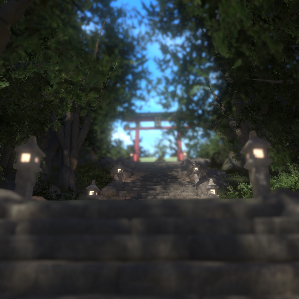 【VRC向けワールド】Shinto Sanctuary: Shrine【2019版対応済み】