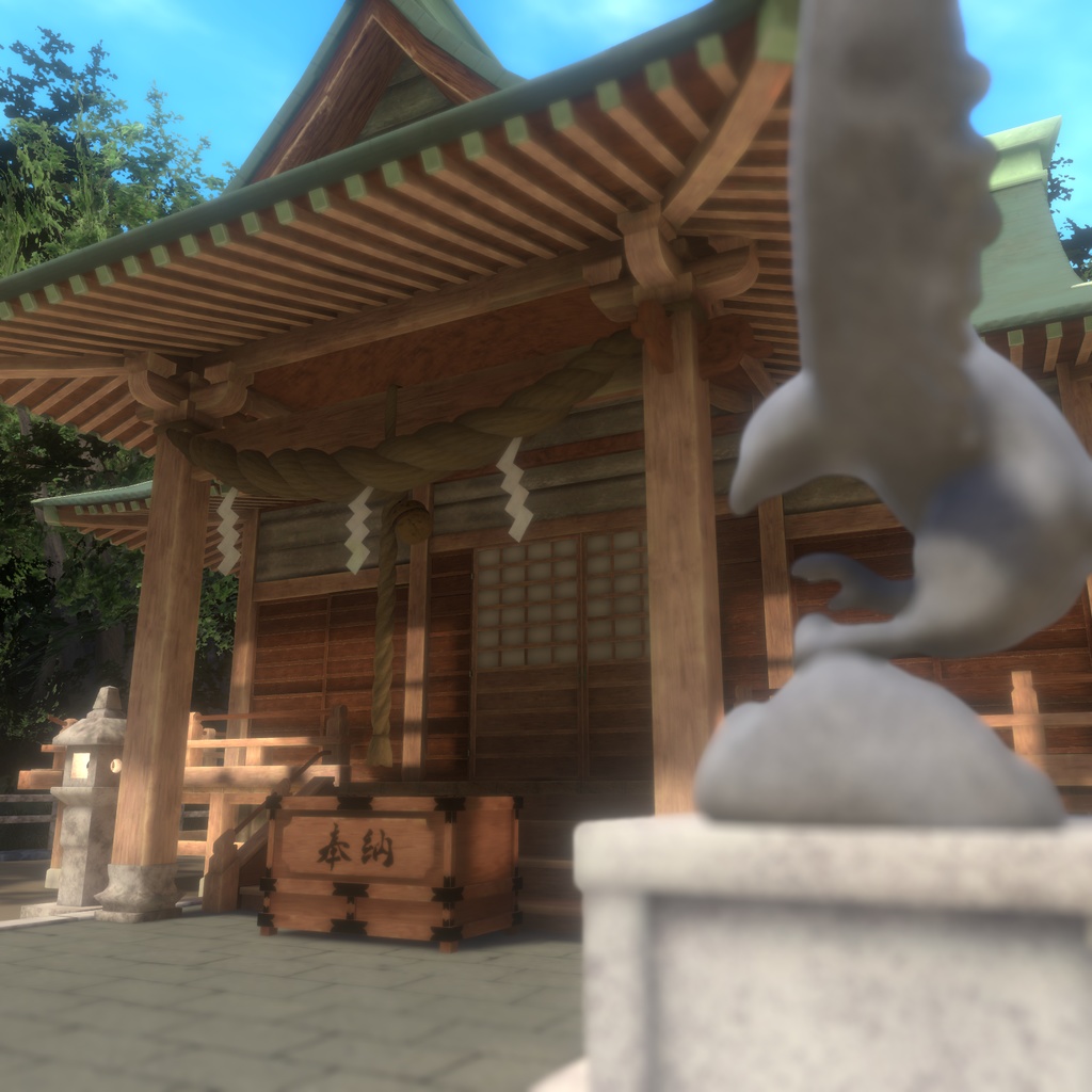 【VRC向けワールド】Shinto Sanctuary: Shrine【2019版対応済み】