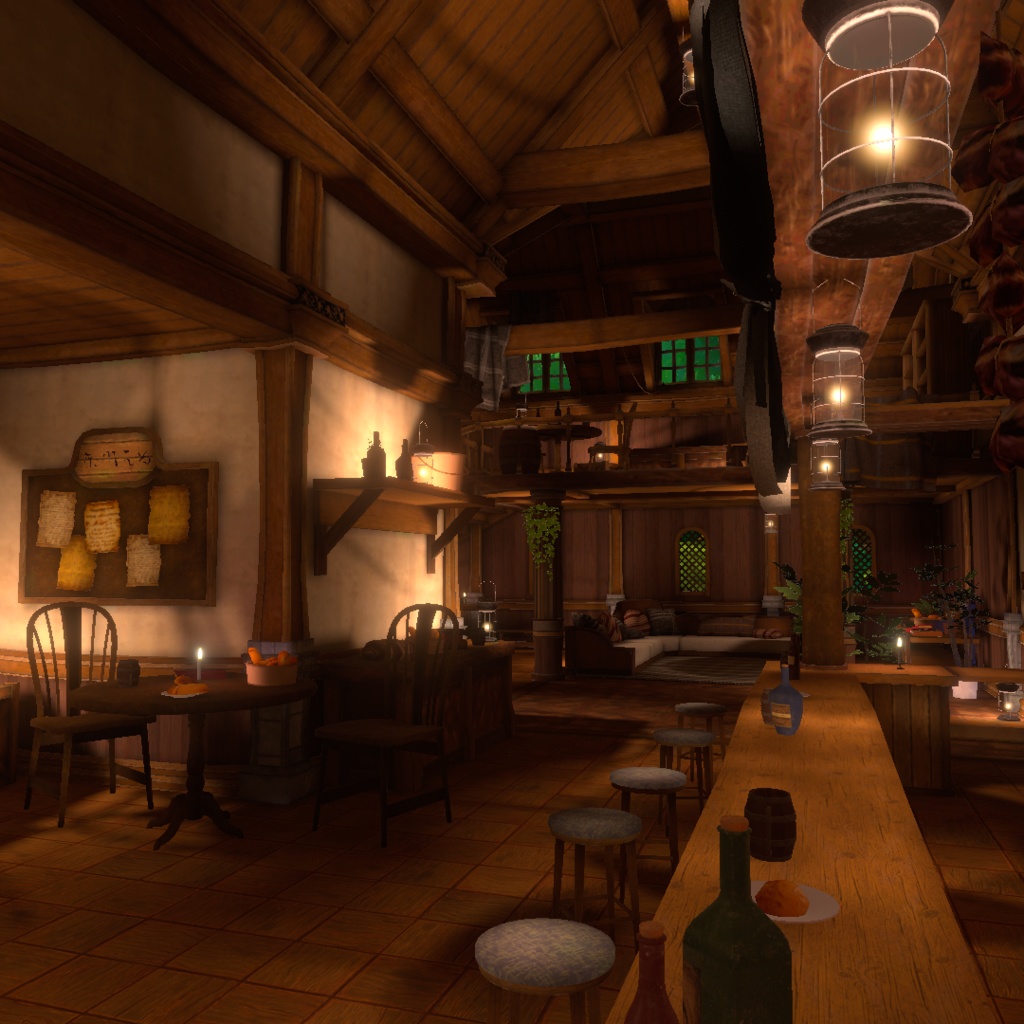 【VRchat対応ワールド】Leafy Lodge