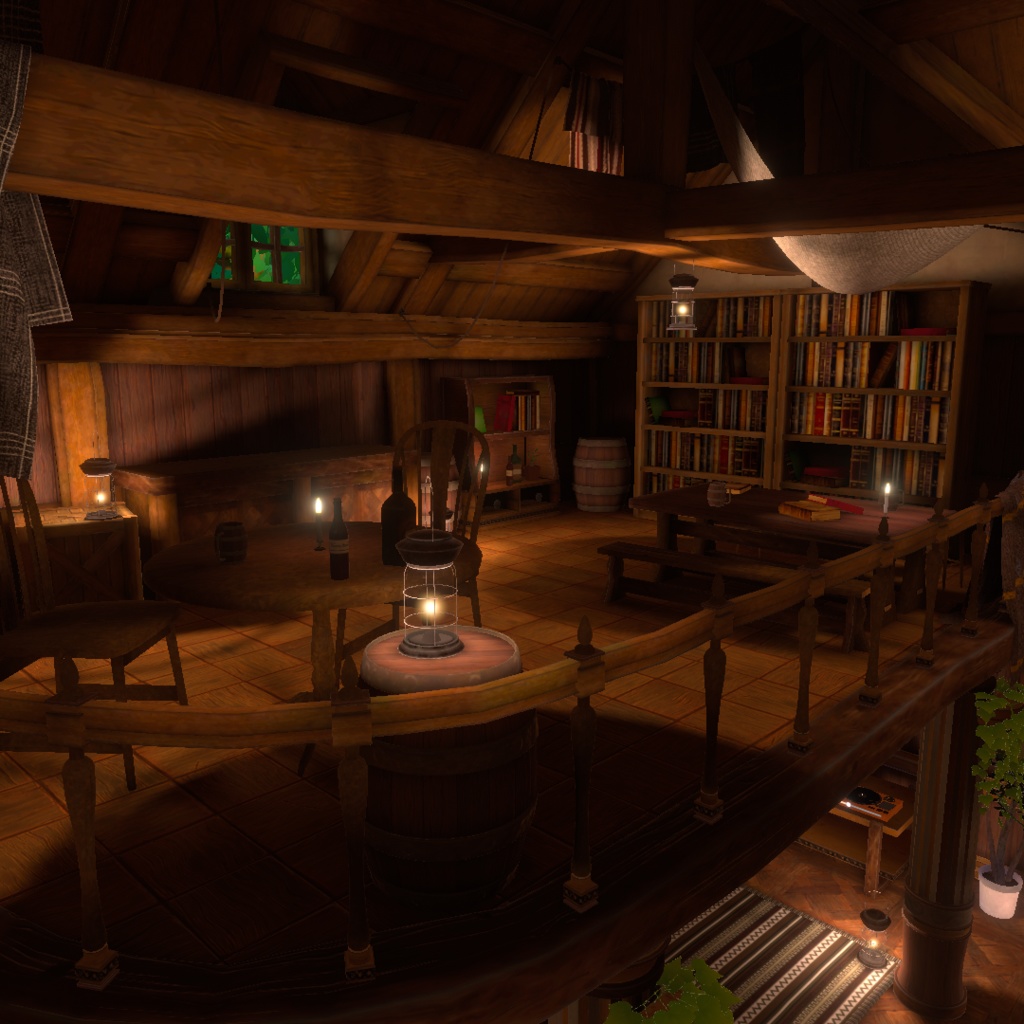 【VRchat対応ワールド】Leafy Lodge