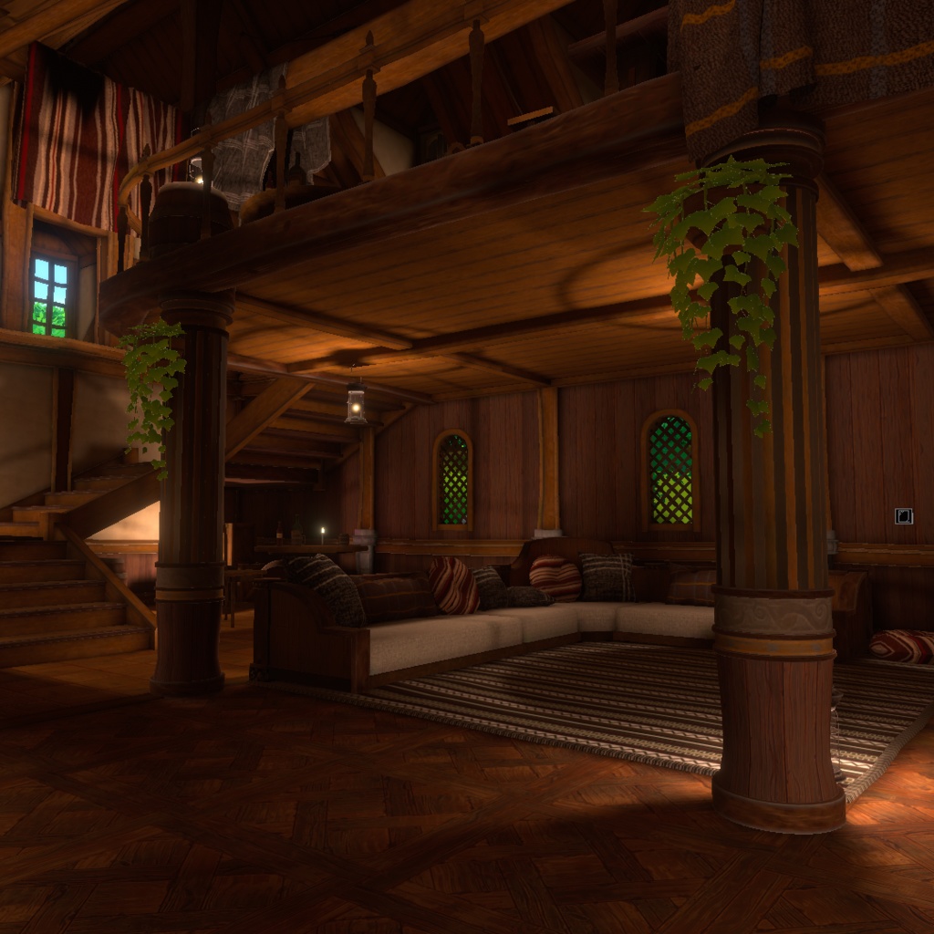 【VRchat対応ワールド】Leafy Lodge