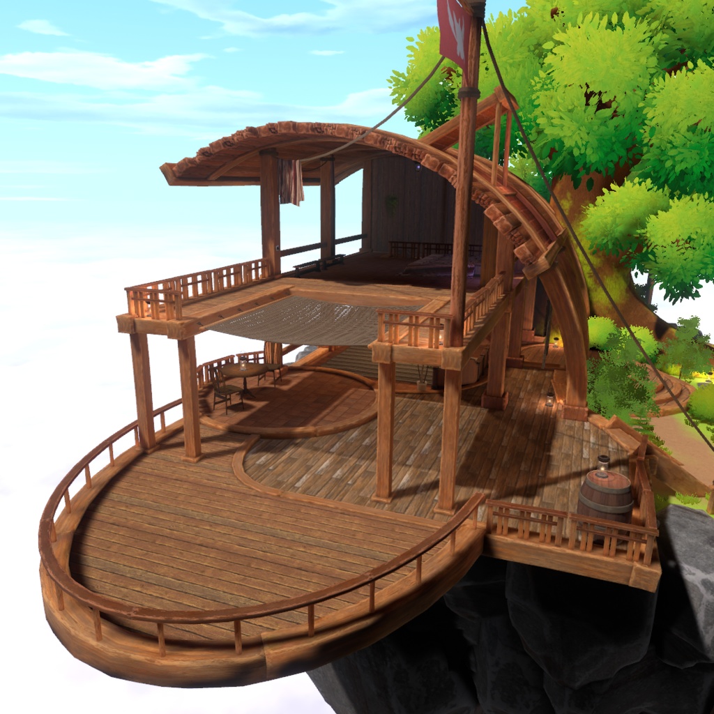 【VRchat対応ワールド】Aether Loft【PC/Quest対応】