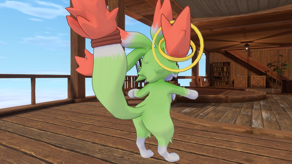 【VRchatアバター】カーバンクル【PC&Quest対応】