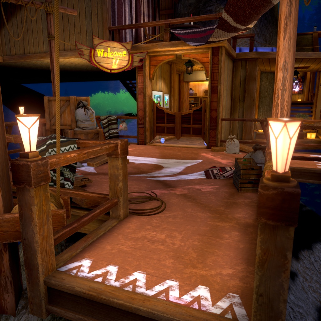 【VRchat対応ワールド】Moonlit Perch