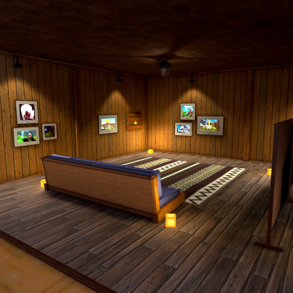 【VRchat対応ワールド】Moonlit Perch