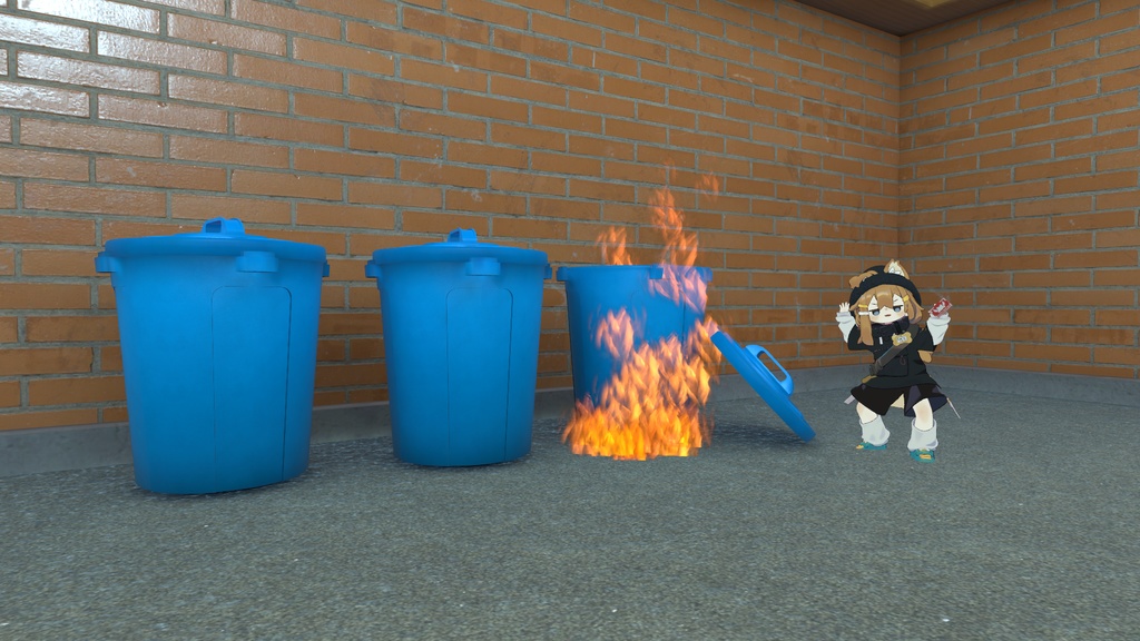 【アバターギミック】消防士・放火魔