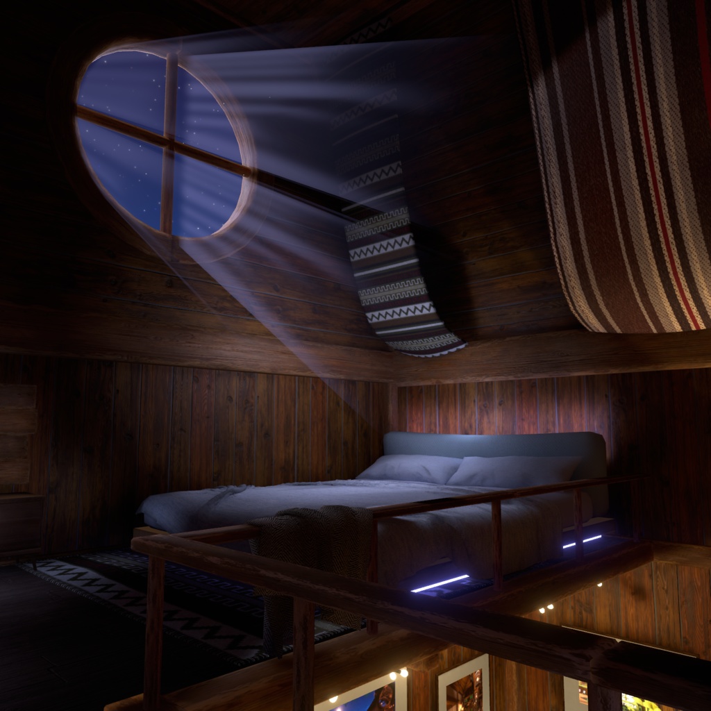 【VRchat対応ワールド】Midnight Retreat