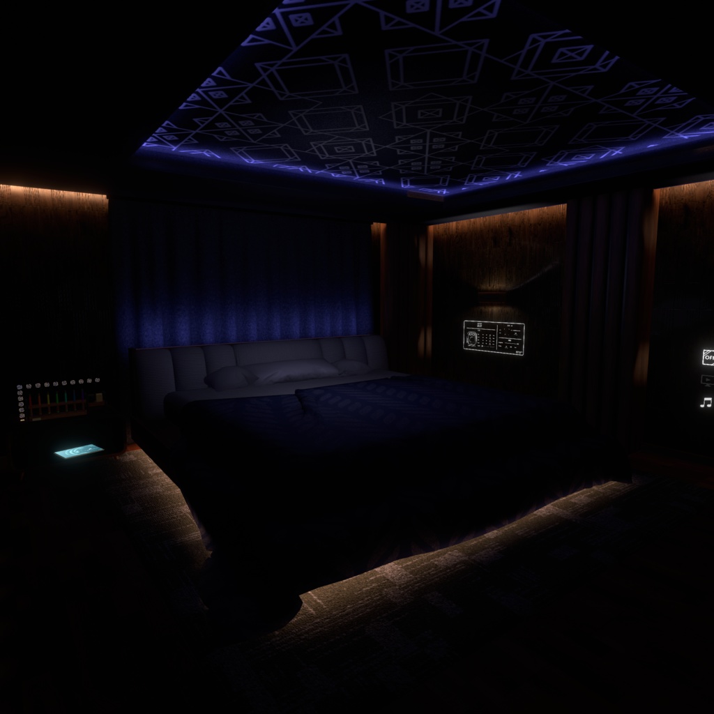 【VRchat対応ワールド】Nightfall Lounge