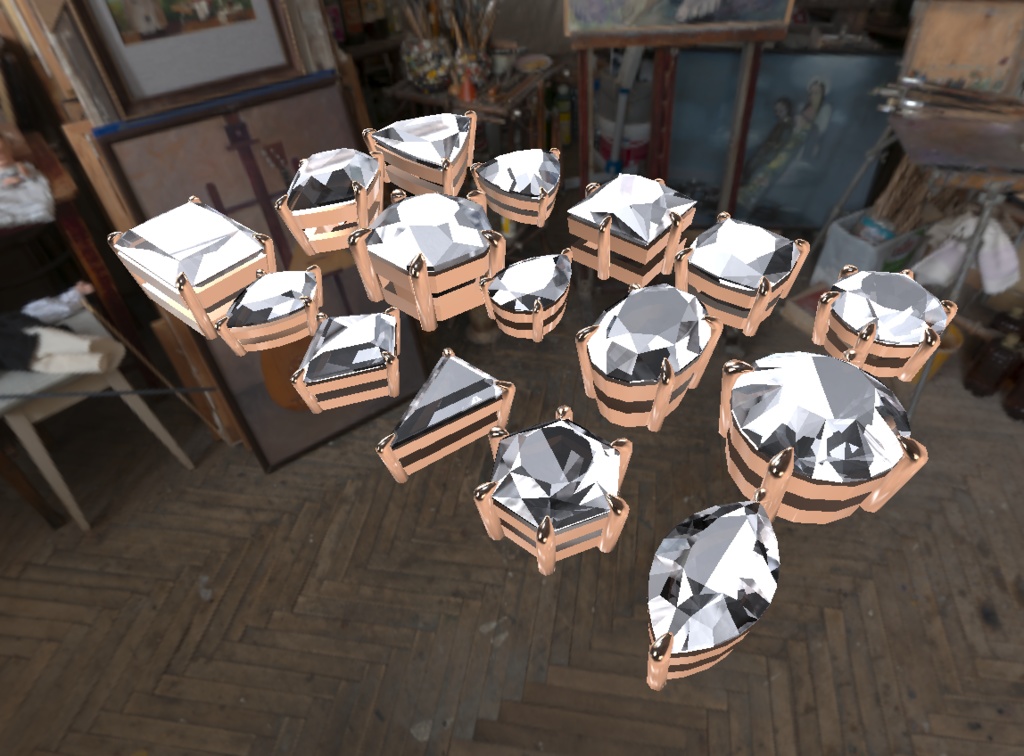 [VRC] Jewelry Gem Prong Setting  - Fine.Rian - 41/41