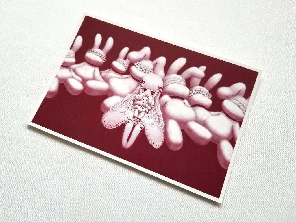 《ポストカード》その花束は愛を包み妬みを纏う