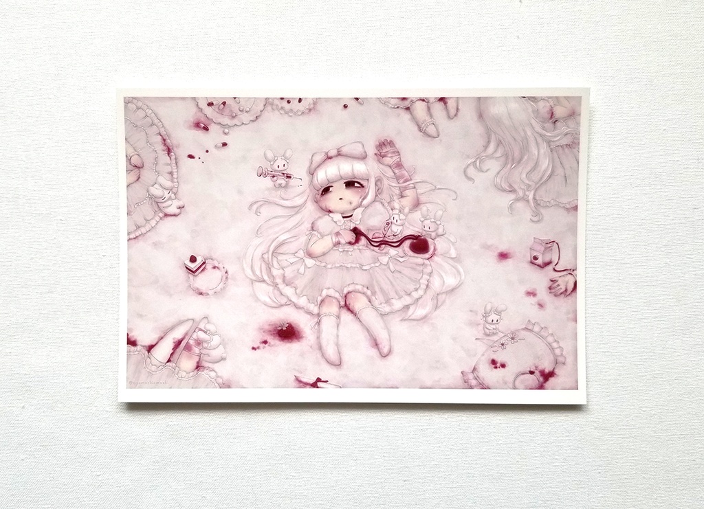 《ポストカード》真っ赤なホイップは償いの味