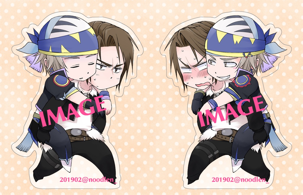 スコール＆ロック両面アクリルスタンド
