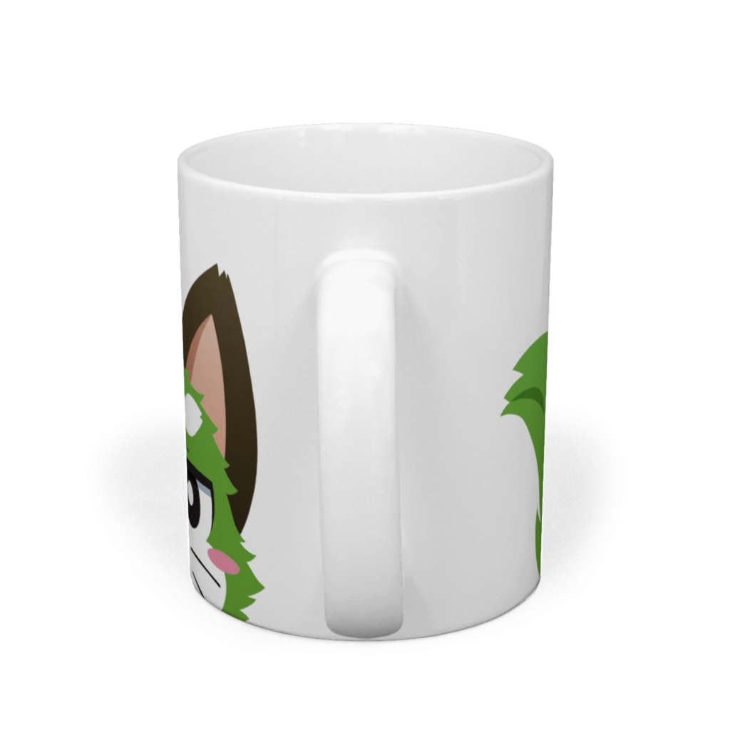 どアップ利休太マグカップ