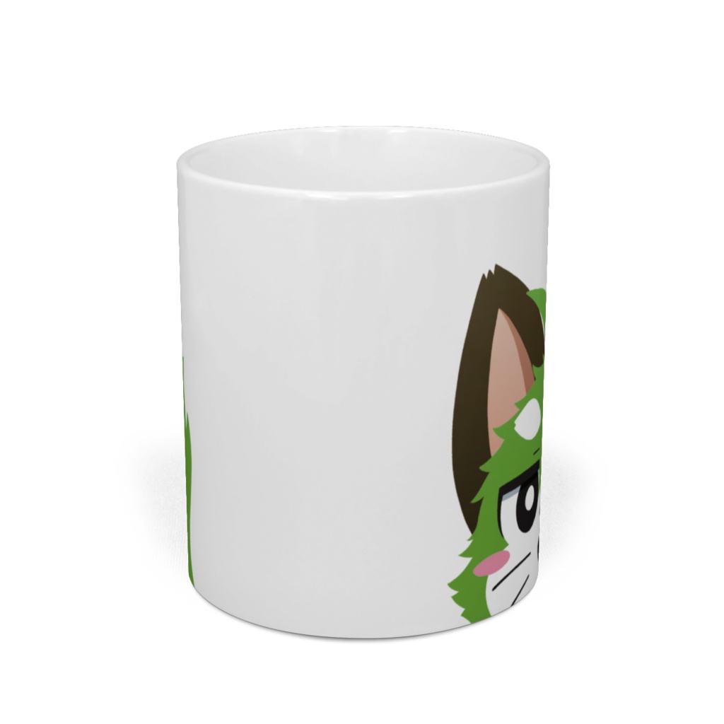 どアップ利休太マグカップ