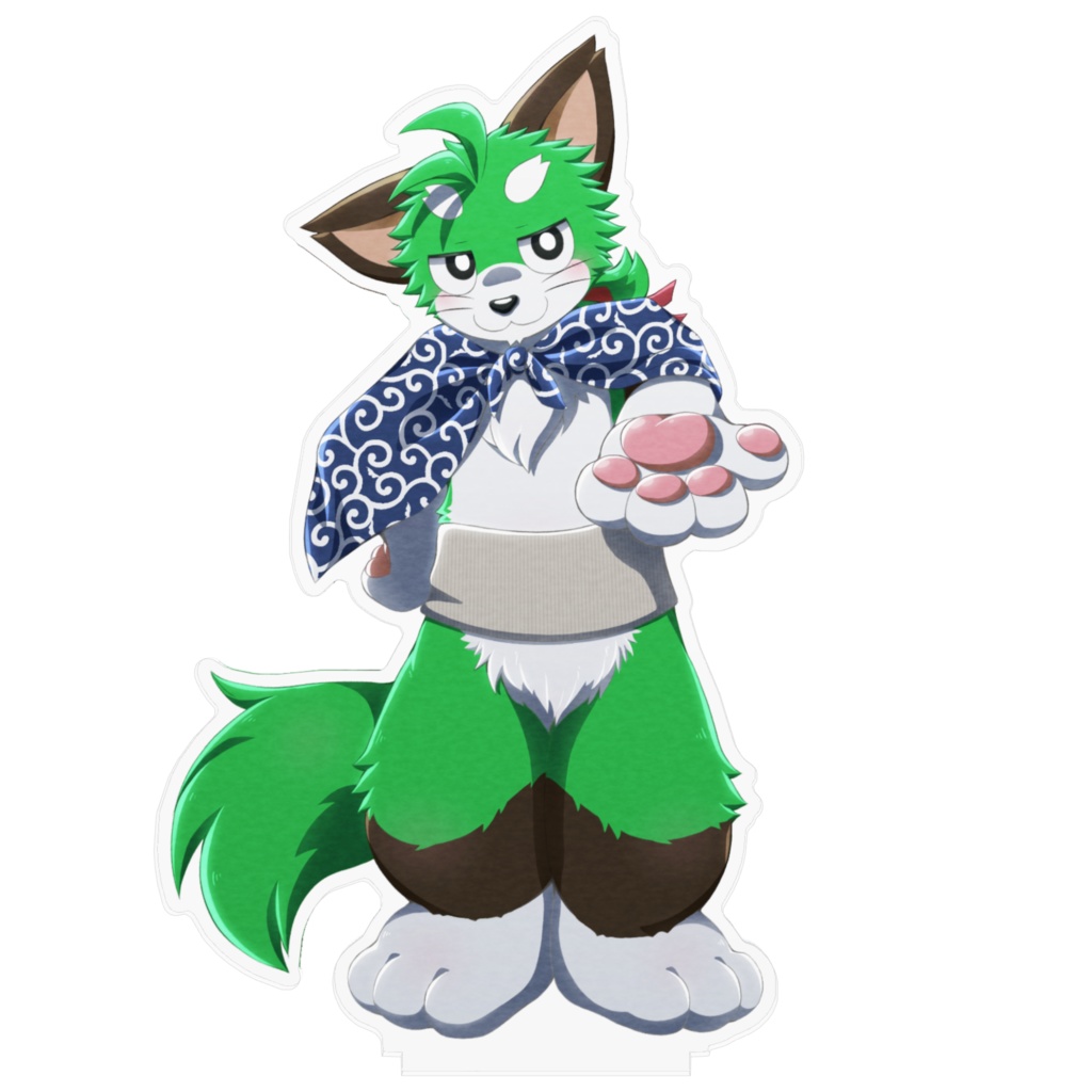 カッコイイ利休太アクリルフィギュア(大)