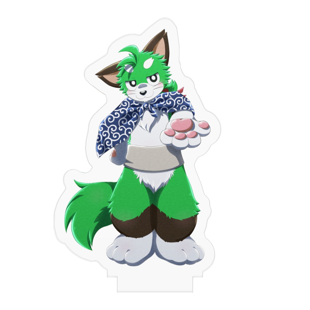 カッコイイ利休太アクリルフィギュア(小)