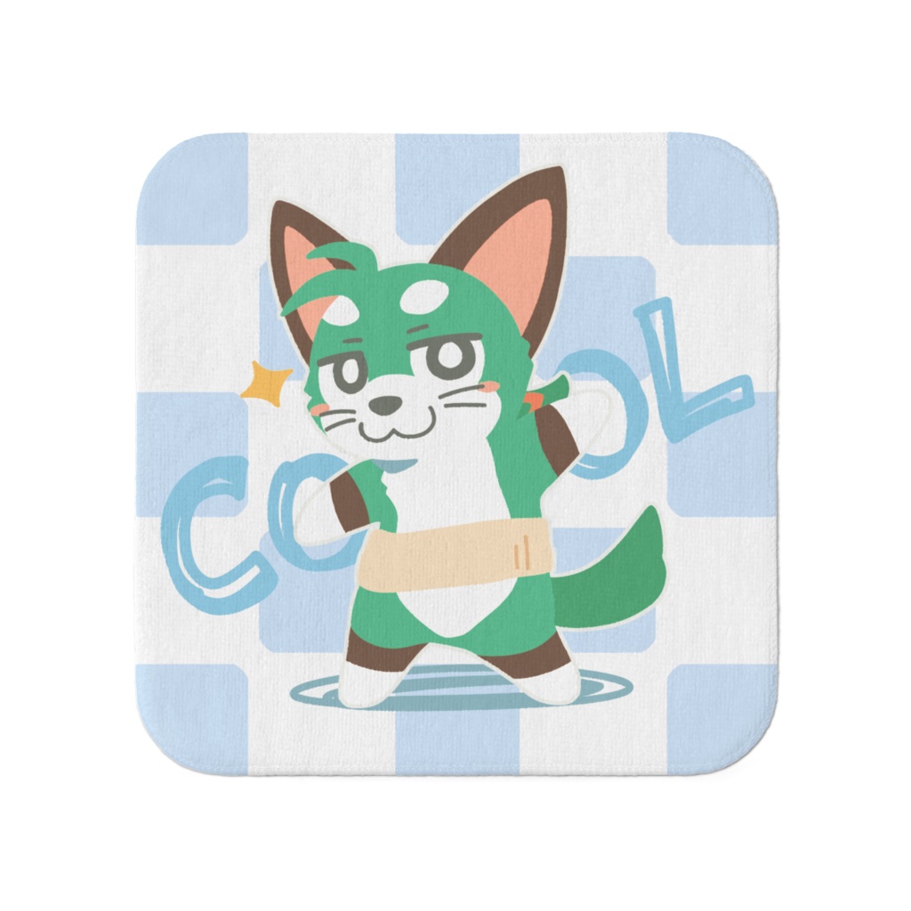 ゆるりきゅーたハンカチ