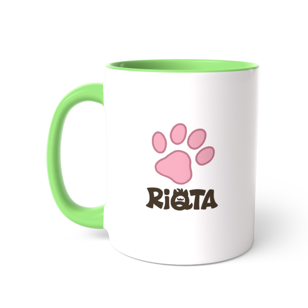 りきゅーたツートンカラーマグカップ