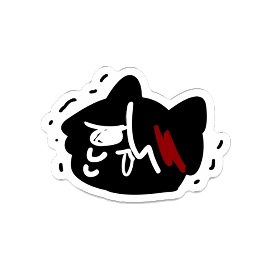 毛玉アクリルバッジ