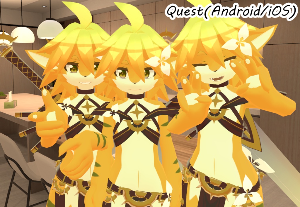 オリジナル3Dモデル『アレクシア』