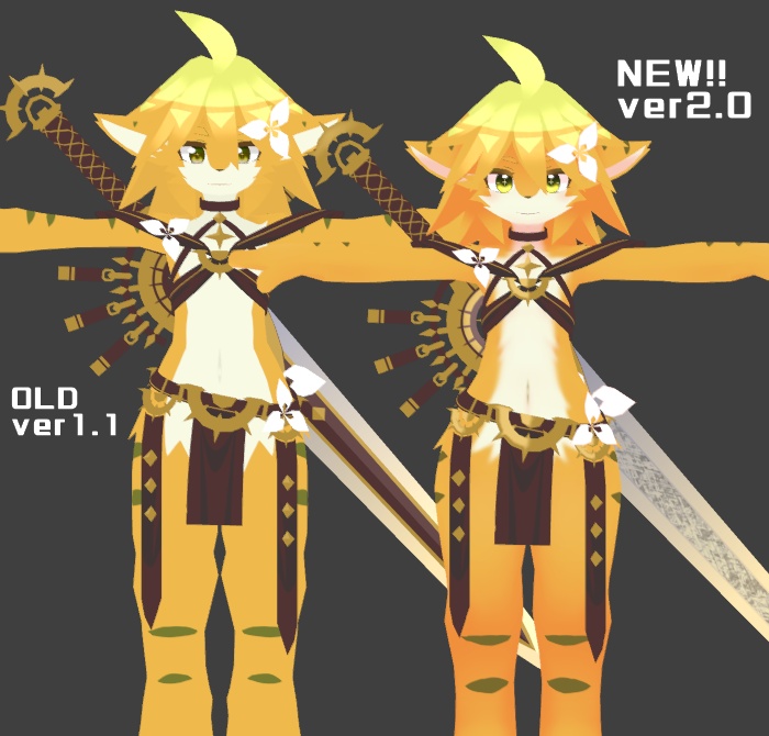 オリジナル3Dモデル『アレクシア』ver2.0