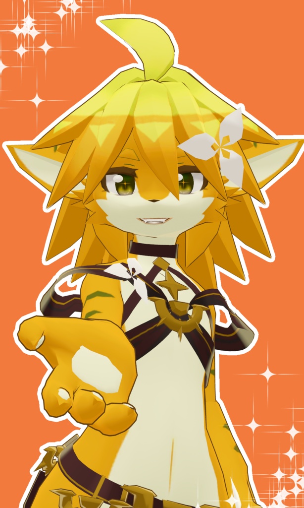 オリジナル3Dモデル『アレクシア』