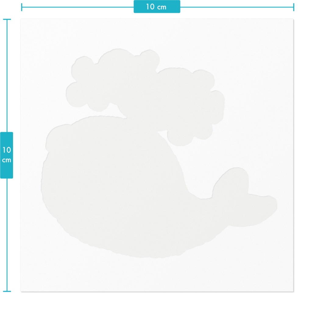 うちゅうくじらステッカー