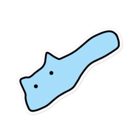 うちゅうねこステッカー