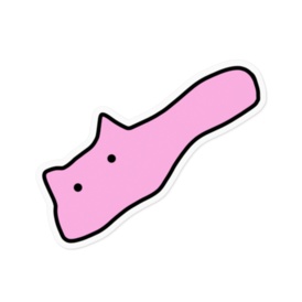 うちゅうねこステッカー