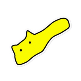 うちゅうねこステッカー