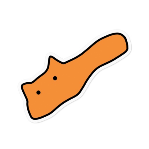 うちゅうねこステッカー