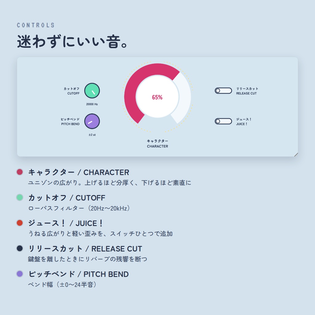 俺のスパソ! Super Saw Only Synth Plugin