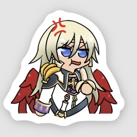 ステッカー バナナルサス   