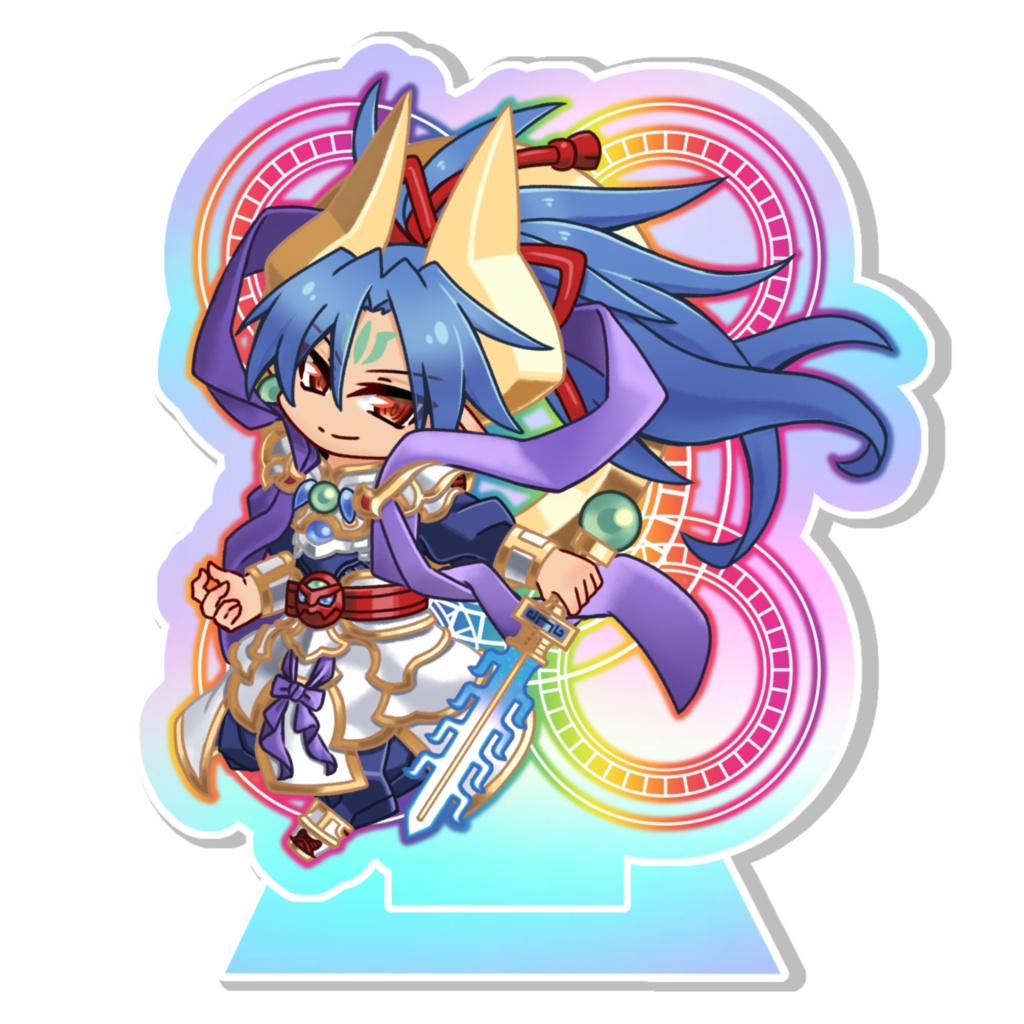 神羅聖龍神サイガ オーロラアクリルスタンド