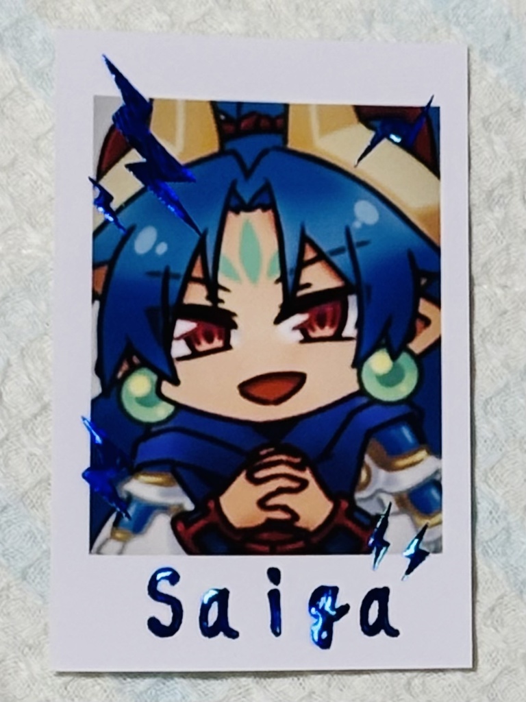 チェキ風カード サイガ