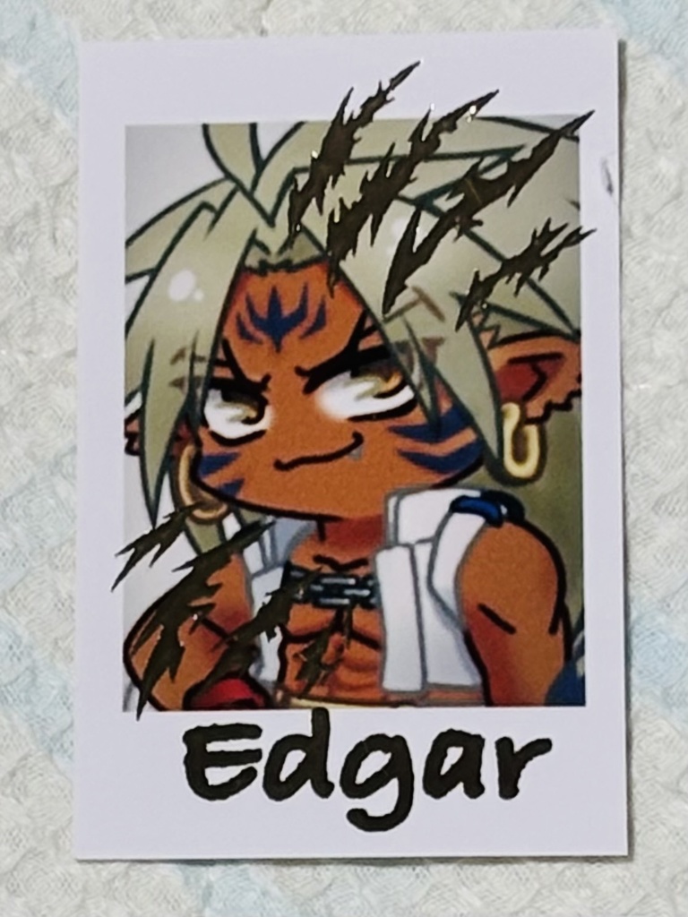チェキ風カード エドガー